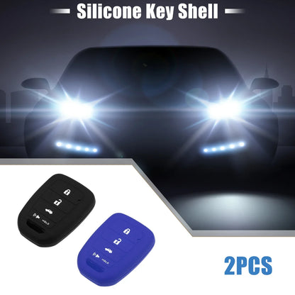 Smart Key Fob Cover Protector for Honda Civic Accord CR-V HR-V (2 x)