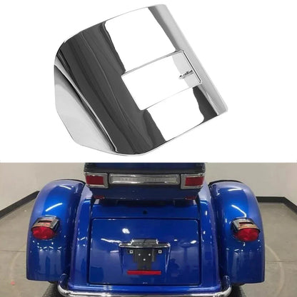 Chrome Tail Light Visor Cover for Harley Tri Glide FLHTCUTG (2009-2023)