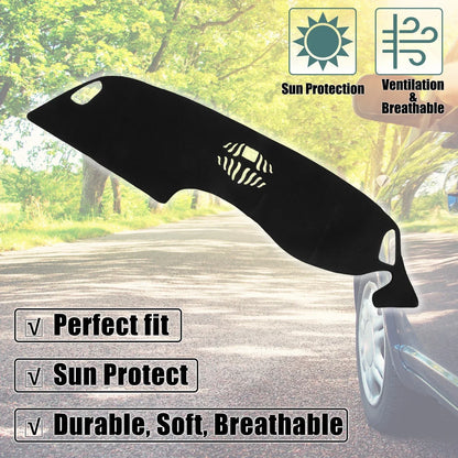 Dashboard Cover Black Polyester Non-slip Mat for Honda ZR-V (2023)
