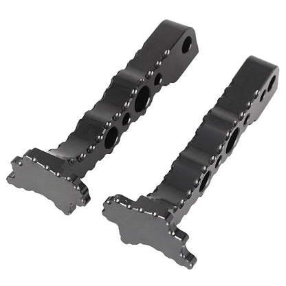 Rear Passenger Foot Pegs for Suzuki Hayabusa GSXR 1300 (2008-2017) Black