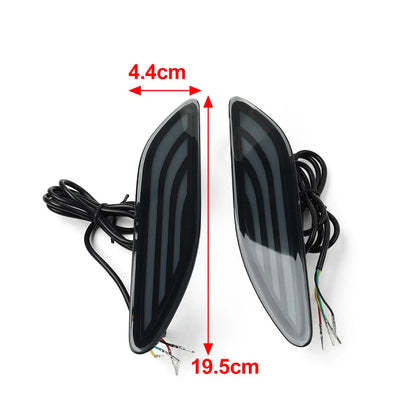 Rear Bumper Light Brake Turn Signal Smoke for Toyota Alphard Vellfire (2023-2024)