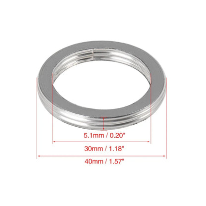 30mm ID 40mm OD Motorcycle Exhaust Muffler Pipe Gaskets for Honda CG125 (2000-2023)