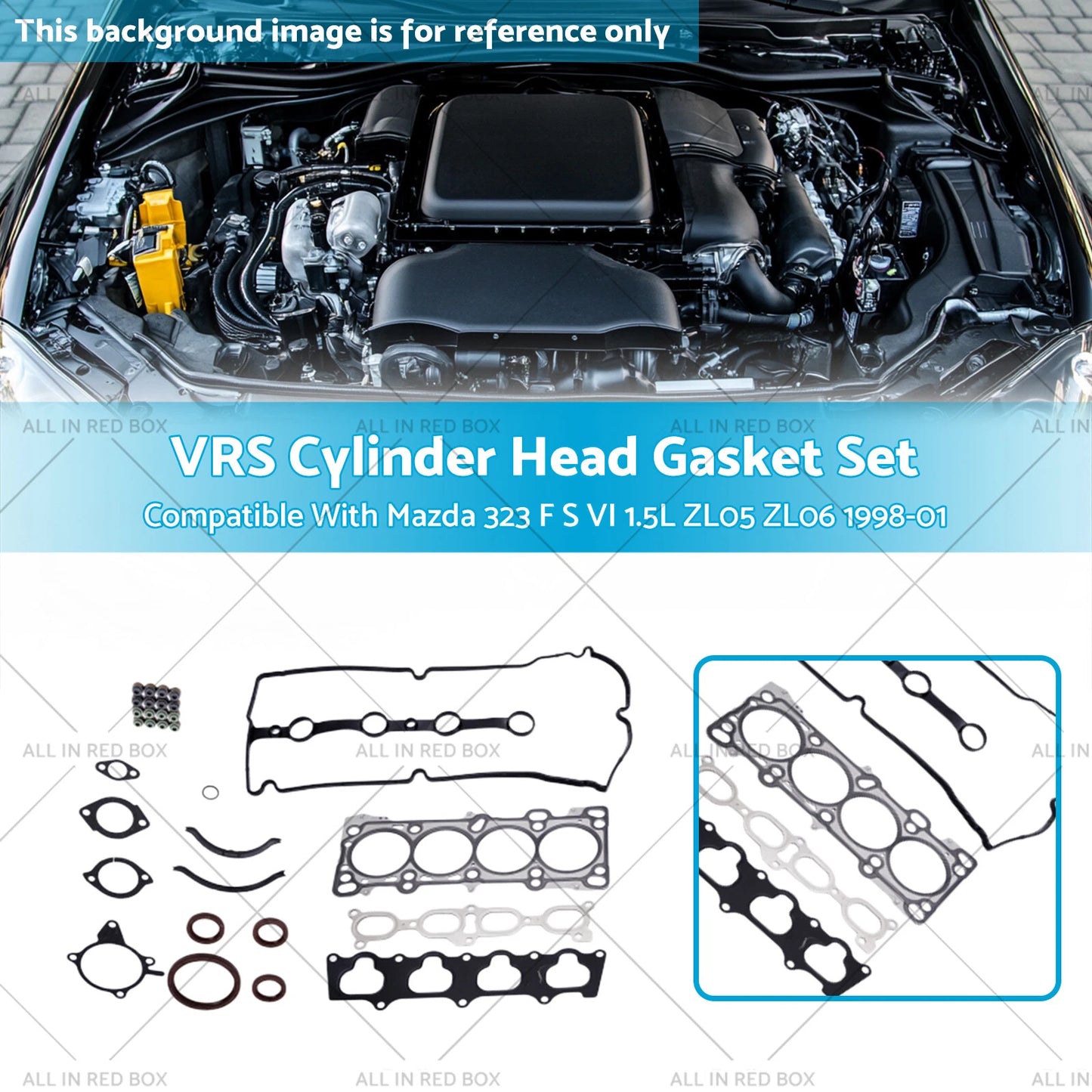 Cylinder Head Gasket Set for Mazda 323 F S VI 1.5L (1998-2001)