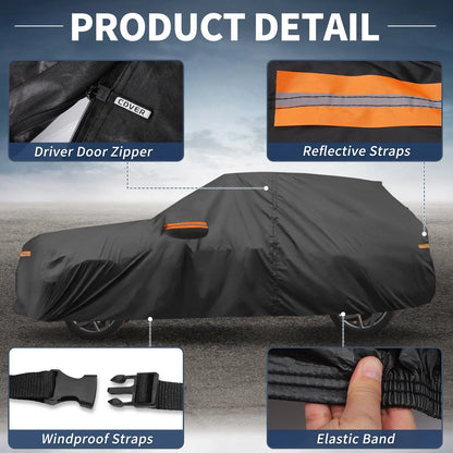 Waterproof 210D-PU Car Cover for Honda Pilot (2016-2023)