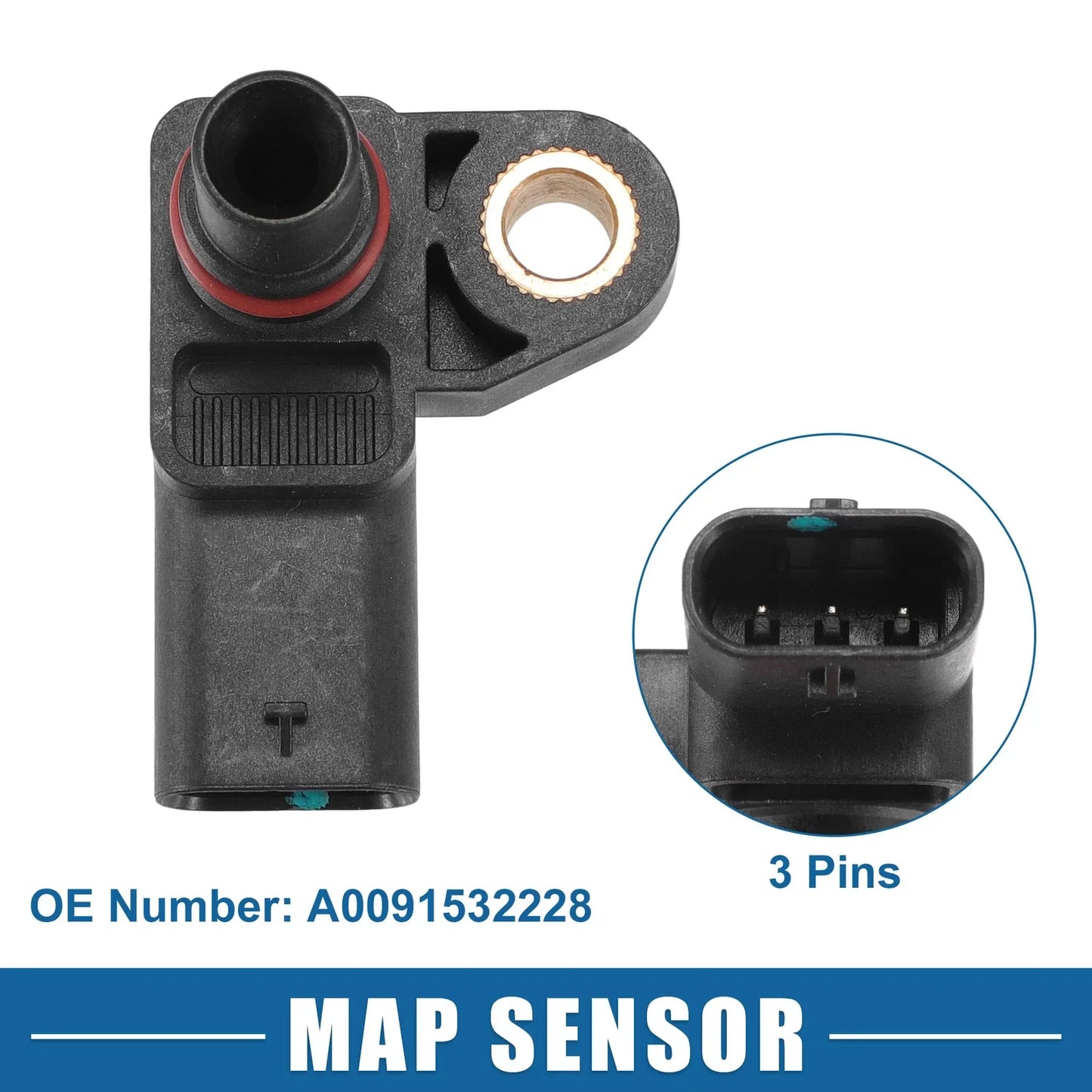 Air Intake MAP Pressure Sensor for Mercedes-Benz CLA250 (2014-2019)