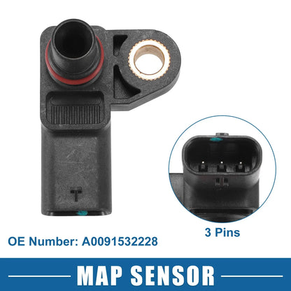 Air Intake MAP Pressure Sensor for Mercedes-Benz CLA250 (2014-2019)