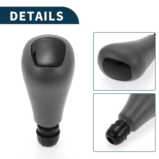Automatic Gear Shift Knob for Mercedes-Benz C-Class (2000-2019) Black Gray