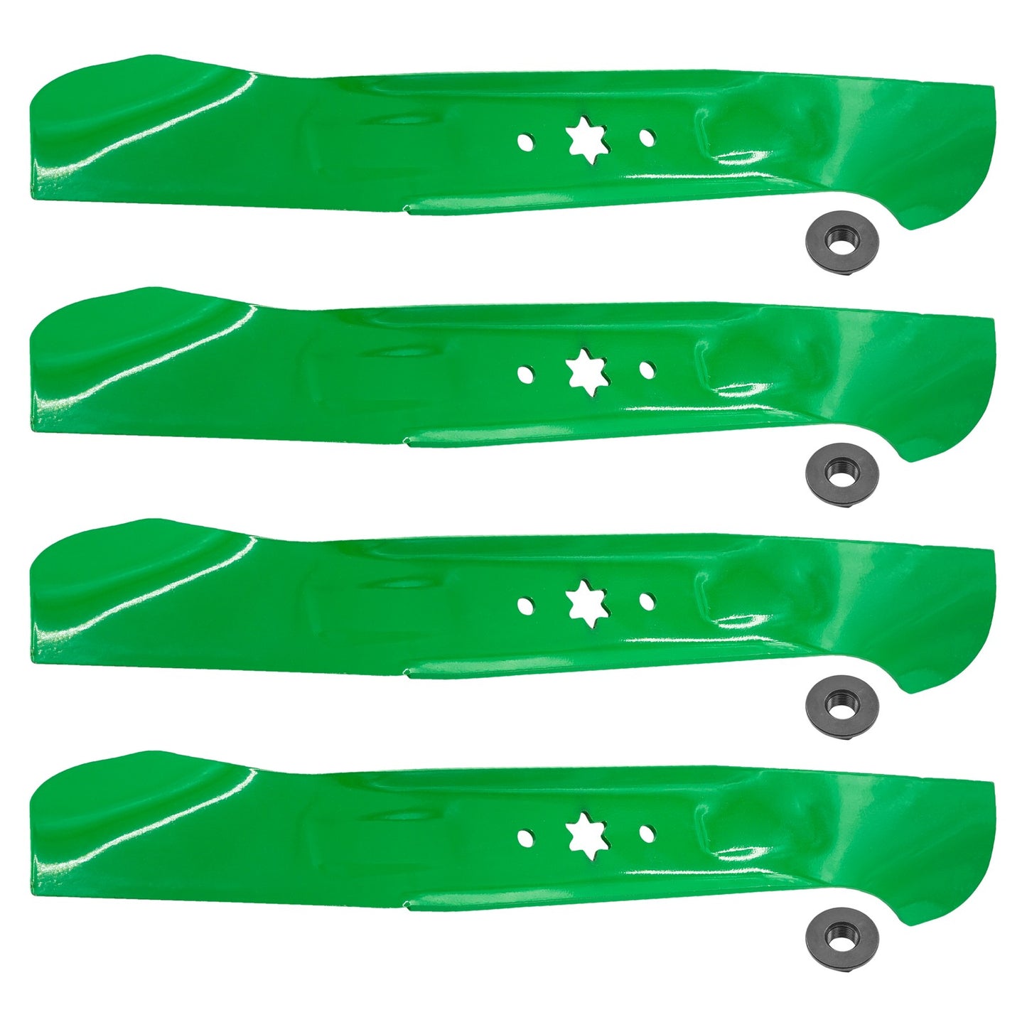 Deck Blades with Nuts for Cub Cadet LTX1045 LTX1046 (2008–2012)
