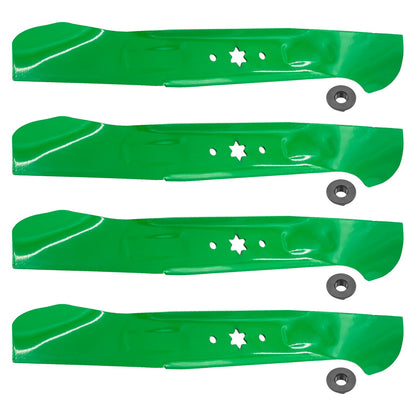 Deck Blades with Nuts for Cub Cadet LTX1045 LTX1046 (2008–2012)