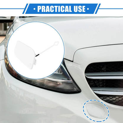 Front Bumper Tow Hook Eye Hole Cover for Mercedes-Benz R350 (2011-2012)