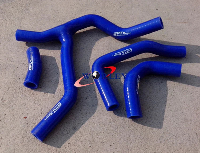 Silicone Radiator Hose for Honda CRF450 CRF450R 2013-2014 ( Red)