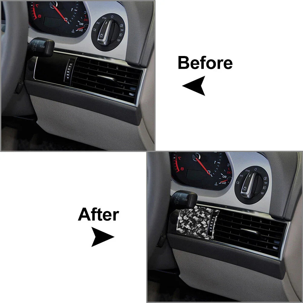 Air Outlet Vent Adjustment Button Cover Trim for Audi A6 (2005-2011)