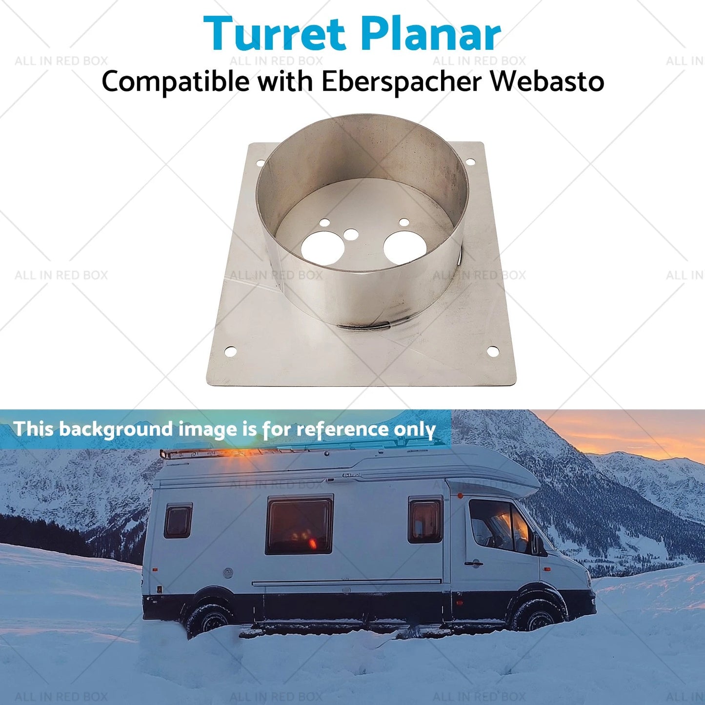 60mm Stainless Steel Turret Planar for Eberspacher Webasto