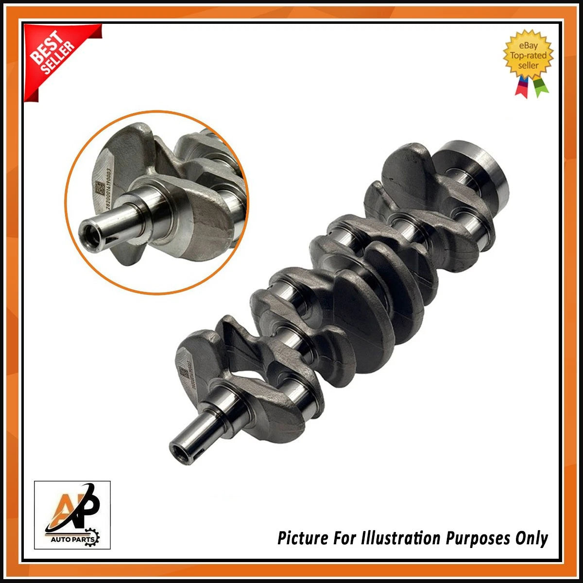 Crankshaft with Bearings Replacement for Mercedes-Benz B 160 W247 (2019–2022)