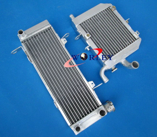 Aluminum Radiator & Red Silicone Hose Kit for Honda RVF400 NC35 NC30