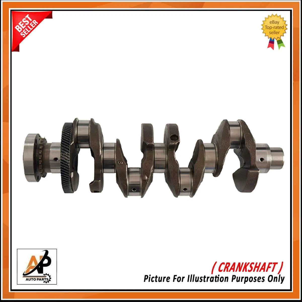 Engine Crankshaft Replacement for Land Rover Jaguar AJ200 2.0D (204DTD) (2000–2012)