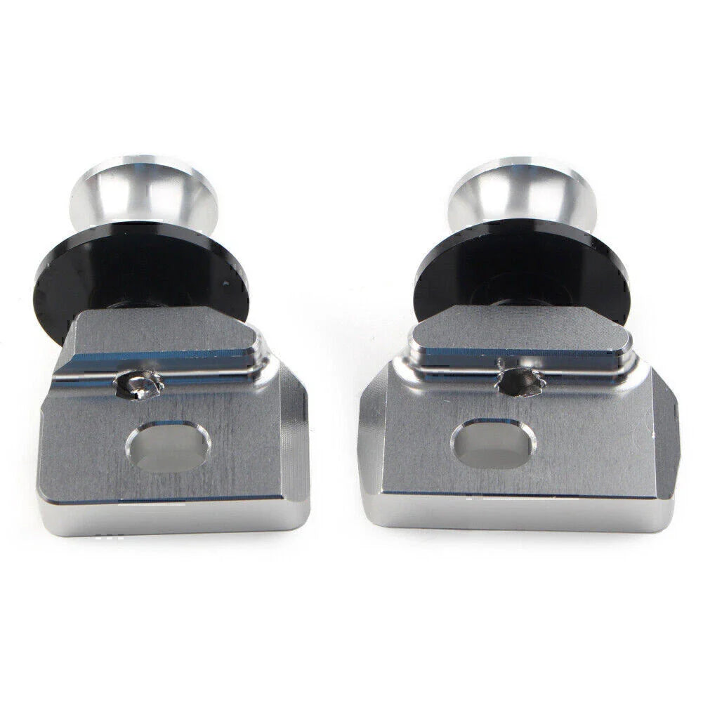 Silver Moto Chain Adjustment Bracket Screws for Honda CB650R (2019-2023)