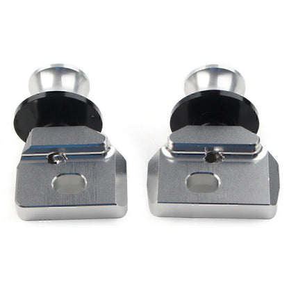 Silver Moto Chain Adjustment Bracket Screws for Honda CB650R (2019-2023)