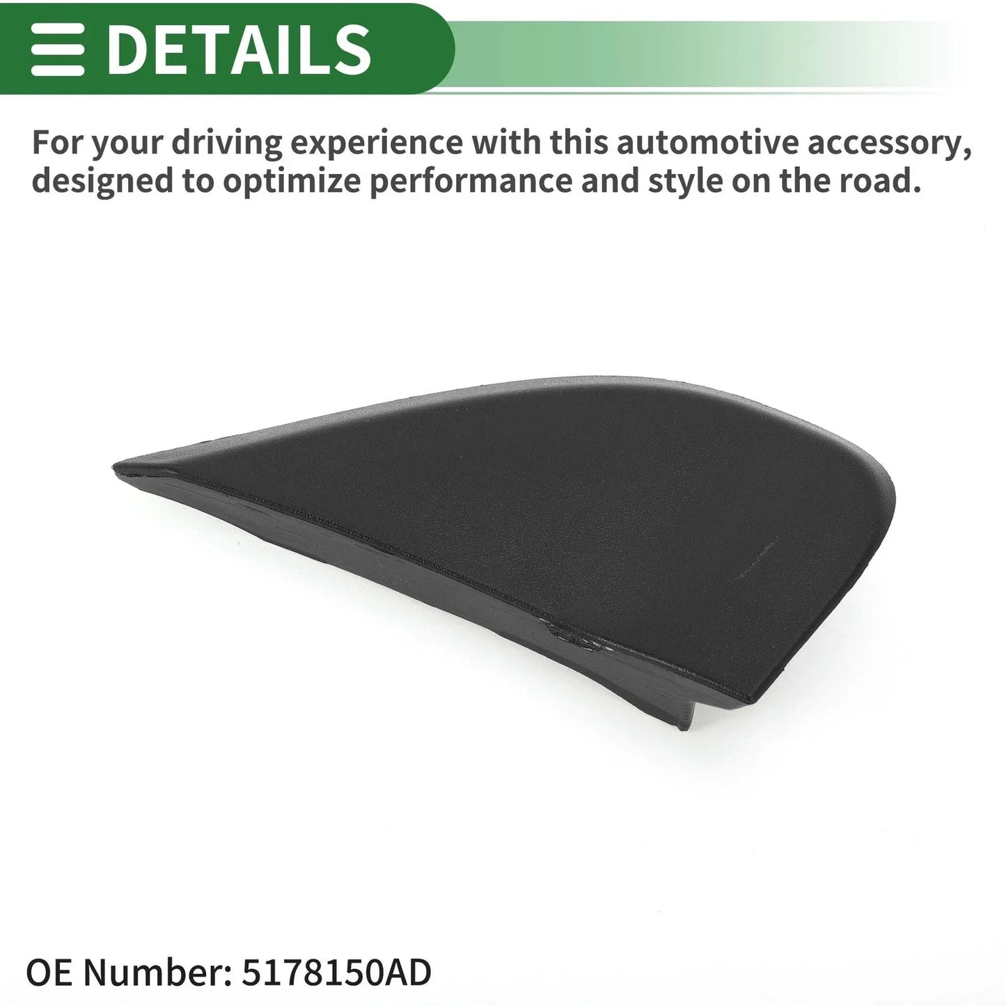 Front Right Side Pillar Triangle Trim for Dodge Journey (2011-2020)