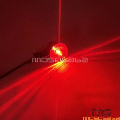 Bullet Taillights Red Brake Lights for Harley Sportster XL 1200 883 (92-22)
