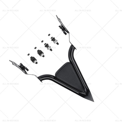 Rear Black Sissy Bar Backrest for Harley Breakout, Fat Boy (2013-2023)