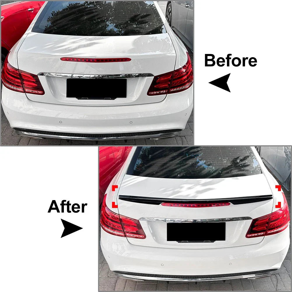 Rear Trunk Spoiler Wing for Mercedes Benz E-Class W207 C207 Coupe (2009-2016)