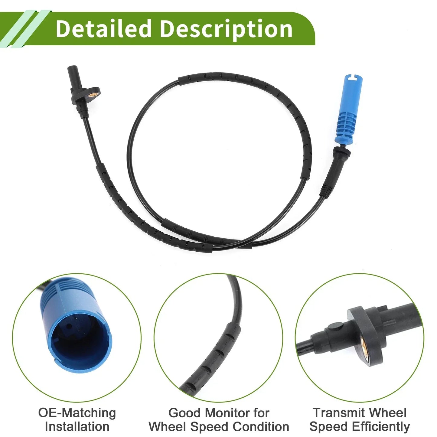ABS Wheel Speed Sensor for BMW 323i (2006-2007)