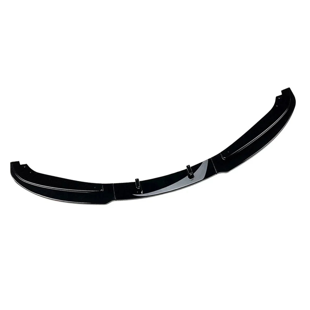 Front Bumper Spoiler Lip for BMW 3 Series E90 2009-2012 Bright Black