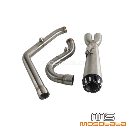 Exhaust System Muffler 2 Into 1 for Harley Touring FLHTKL FLHTKSE FLHTCUI (2014-2023)