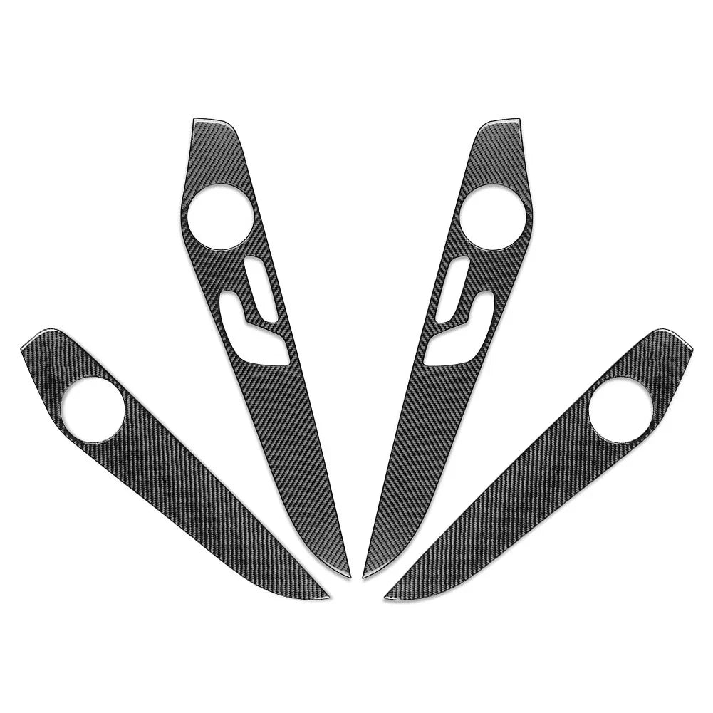 Carbon Fiber Inner Door Panel Cover Trim for GLC Class X253 (2016-2021)