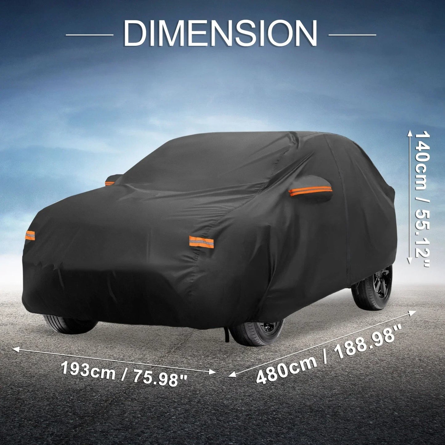 Waterproof Aluminum Film Car Cover for Hyundai Ioniq 5 (2021-2023)