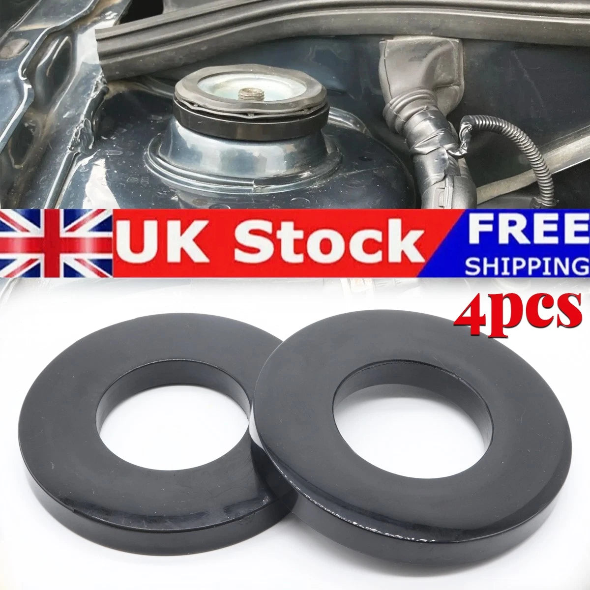Top Strut Mount Seal Washer Left Right for Skoda Octavia (2004–2013)