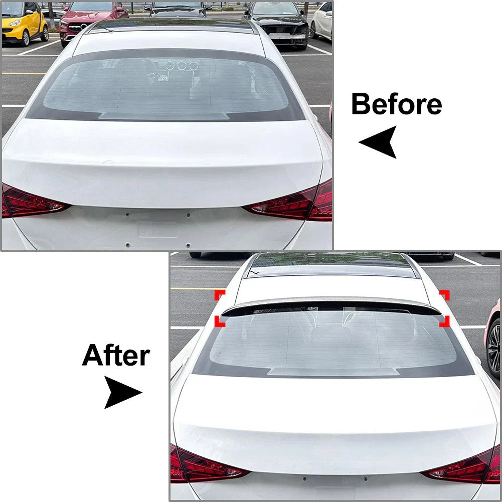 Rear Window Roof Spoiler Wing Lip for Mercedes Benz C Class (2022-2024)