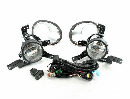 Fog Lamp Driving Light H11 55W Chrome Cover for Honda CR-V (2007-2009)