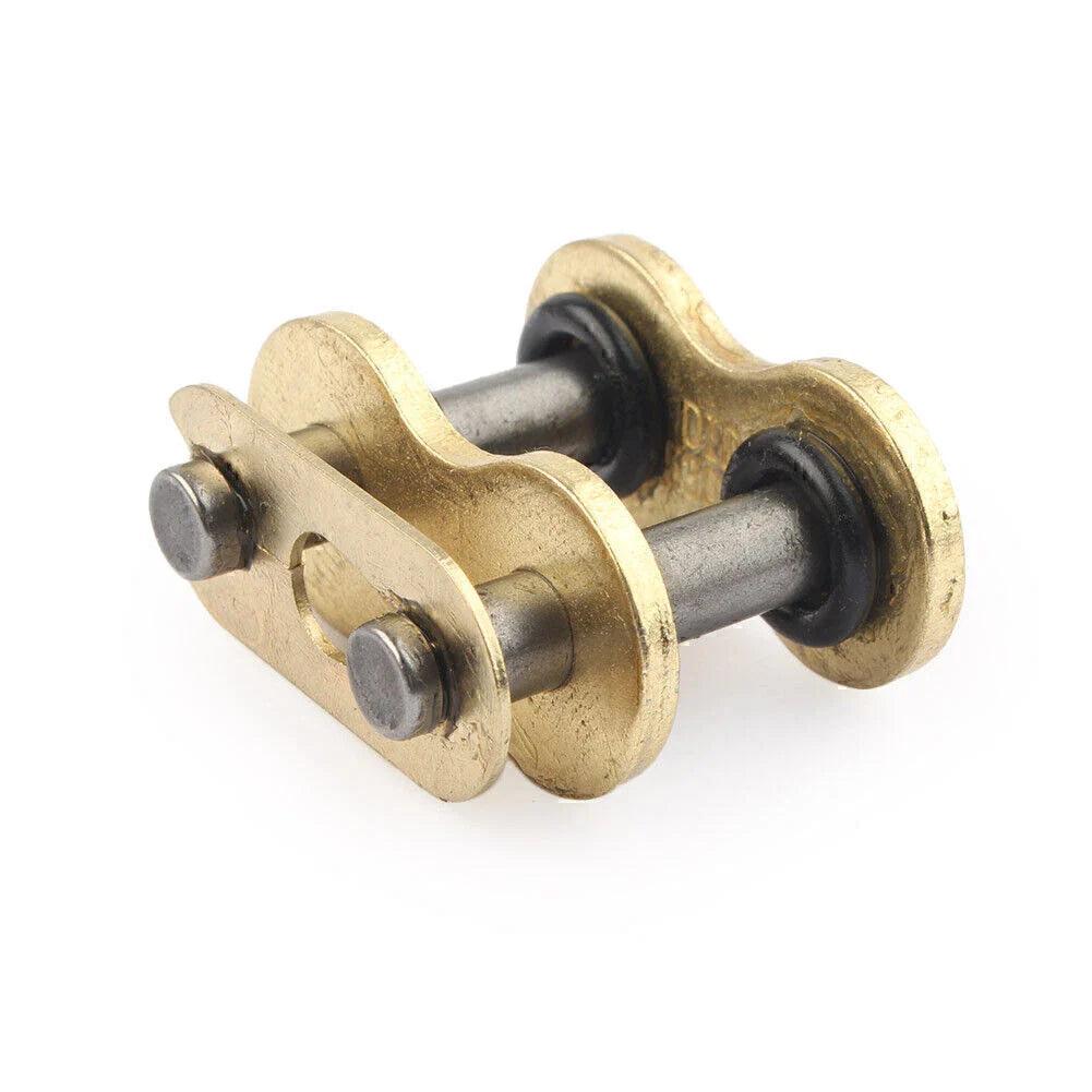 1x DID 530HV Master Chain Connector Link O-rings Gold for Honda Motorcycles