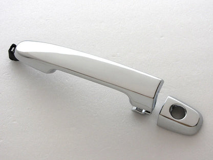 Chrome Outside Front Door Handle with Key Hole for Toyota Corolla, Camry, Hilux, Vios
