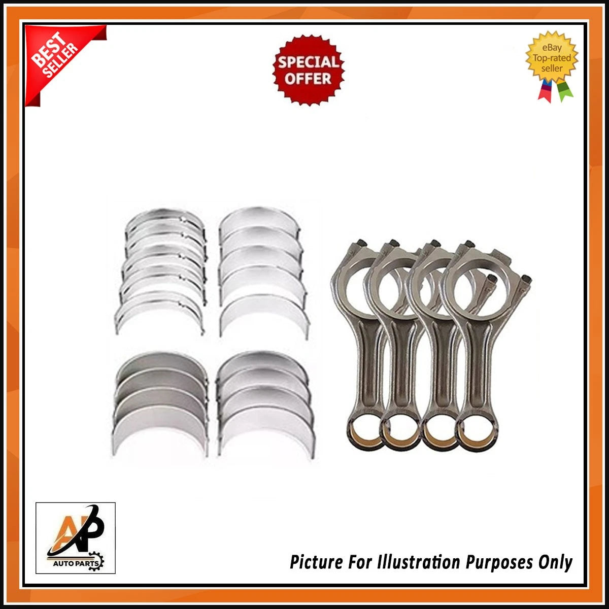 Crankshaft Rebuild Kit Heavy Duty for Land Rover Jaguar 204DTD (2017–2024)