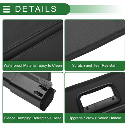 Retractable Cargo Cover for Lexus NX200t (2015-2017) Gloss Black