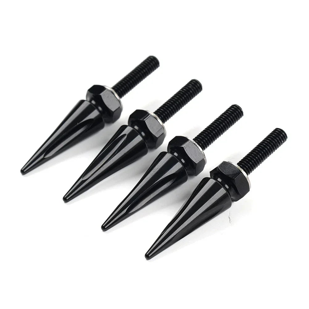 Spike Bolts for Harley Road Glide Windshield 2015-2023 Aluminum Black