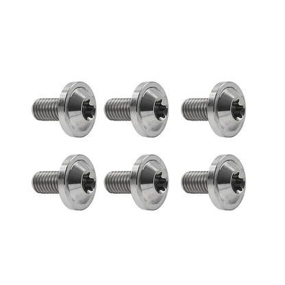 6 x M6x10mm Alloy Torx Head Screws for Titan Motorcycle Bike