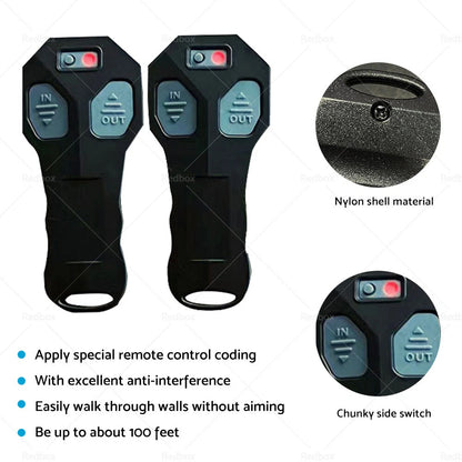 12V Wireless Winch Remote Control Handset for Off Road Trucks