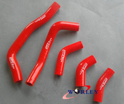 Silicone Radiator Hose for Honda CRF450R 2005-2009 - Blue