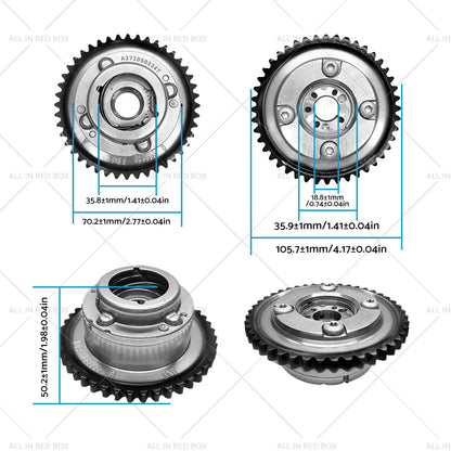 Camshaft Adjuster Actuator Gear for Mercedes-Benz W204 W209 SLK250 (2008-2016)