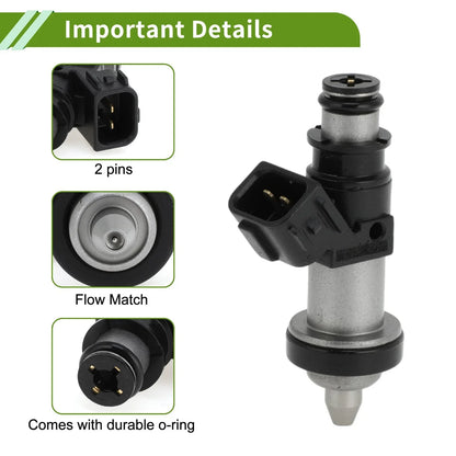 Fuel Injector for Honda S2000 Base 2.0 (2000-2005) - 1 x Black Injector