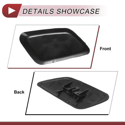 Front Right Washer Nozzle Cover for Honda Odyssey (2009-2014) - Unpainted 1 x