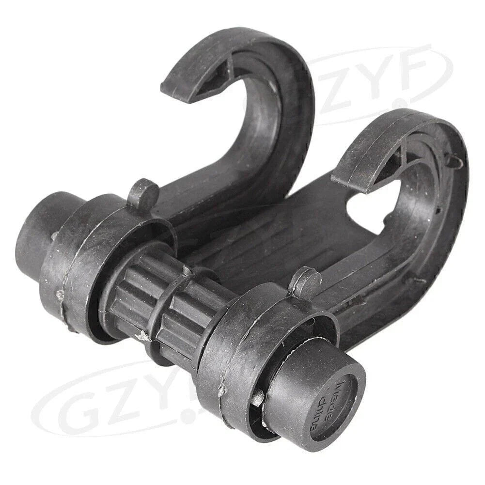Plastic Seat Hook Hanger for Car - Black (Fits Most Vehicles)