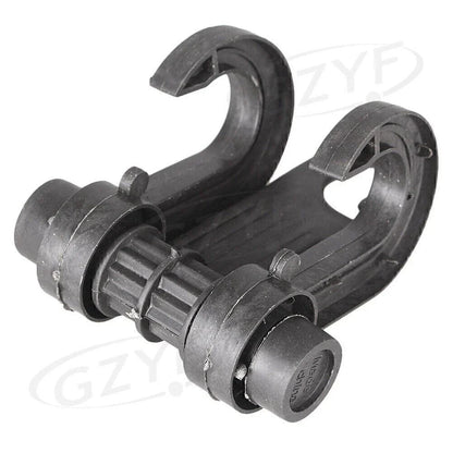 Plastic Seat Hook Hanger for Car - Black (Fits Most Vehicles)