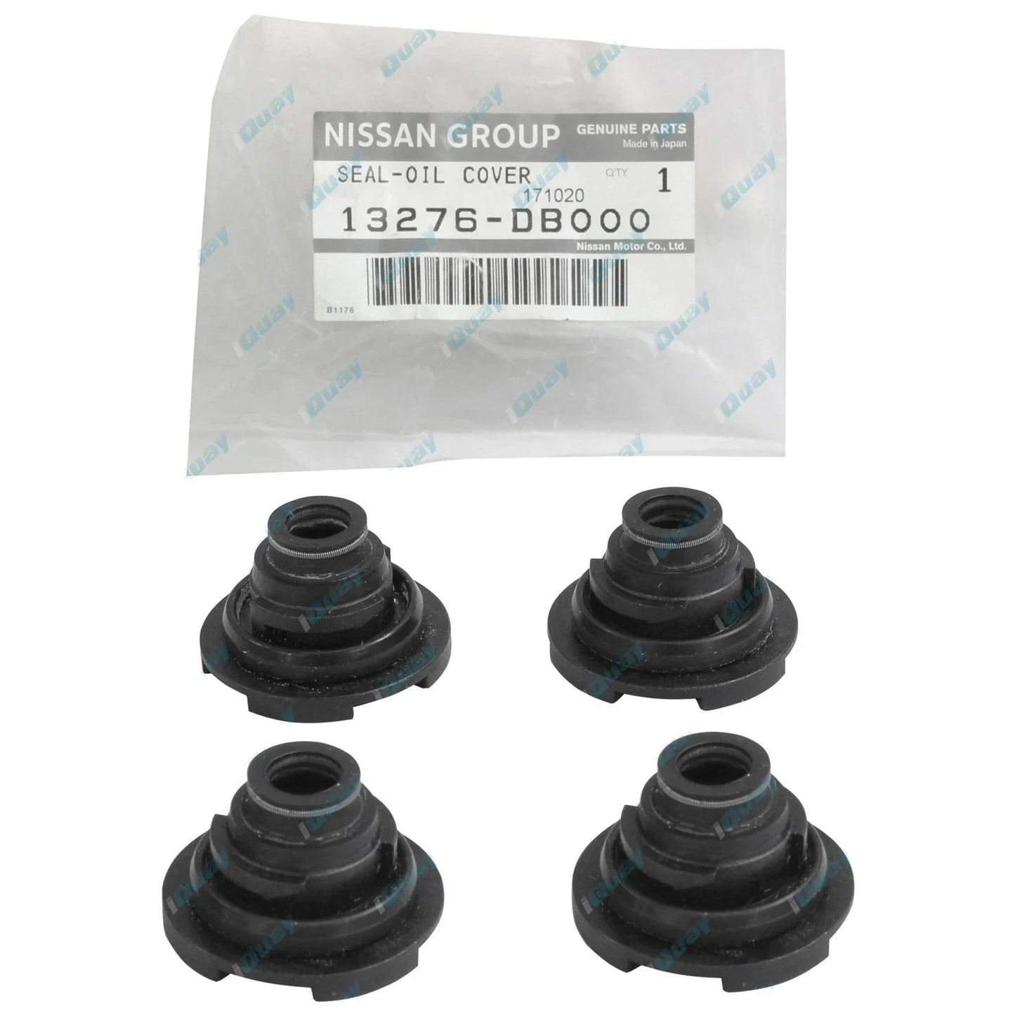 4 x Genuine Nissan Glow Plug Seals for Patrol GU 4cyl ZD30DDTi CRD 3.0L 07~16
