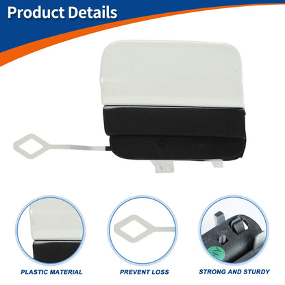 Rear Tow Hook Cover for Mercedes-Benz A-Class (2019-2023) Diamond White