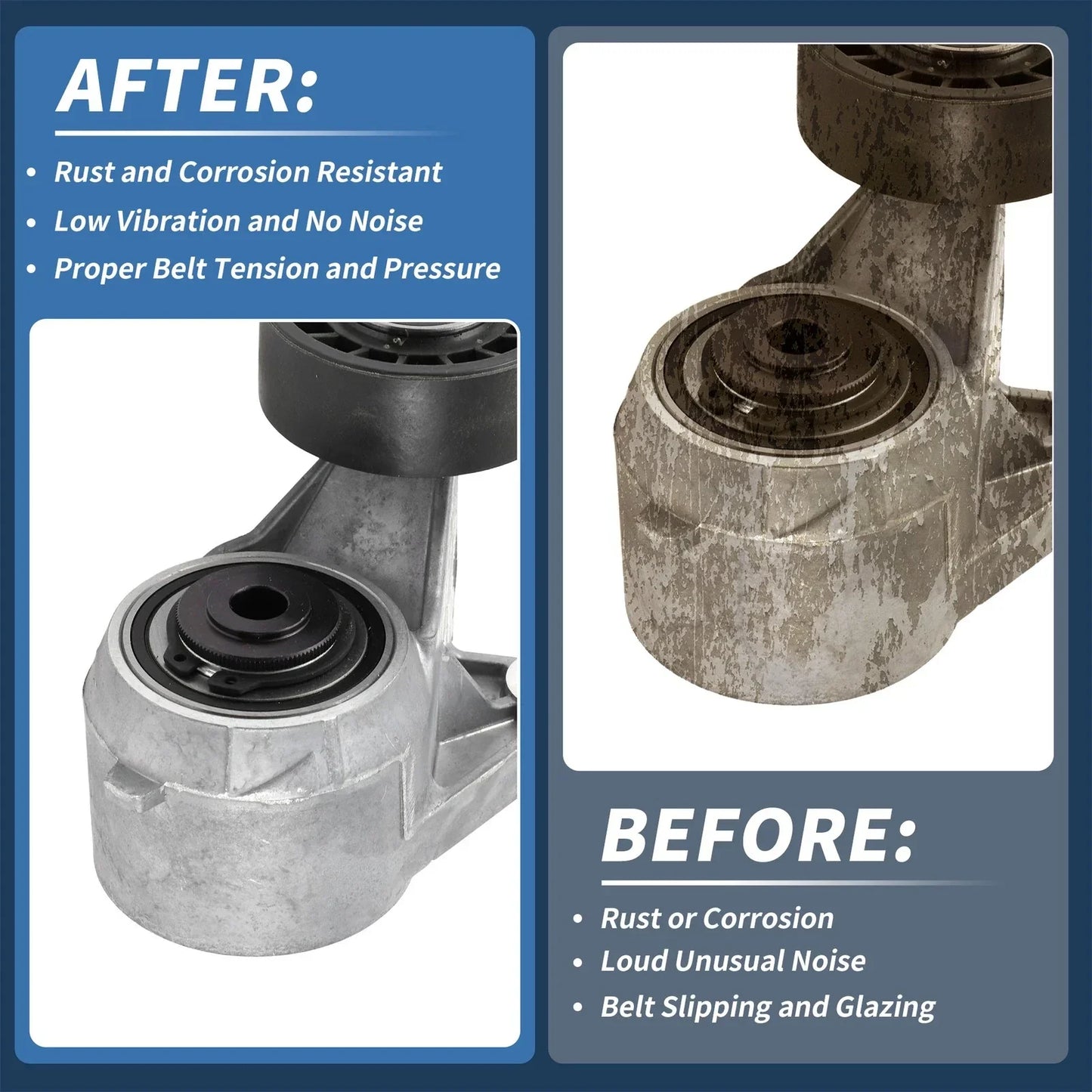 Belt Tensioner for Mercedes-Benz 190E W201 L6 2.6L (1987-1993)